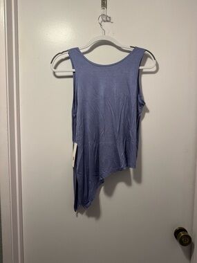 Emily Hsu Designs Lavender Asymmetric Tank Top